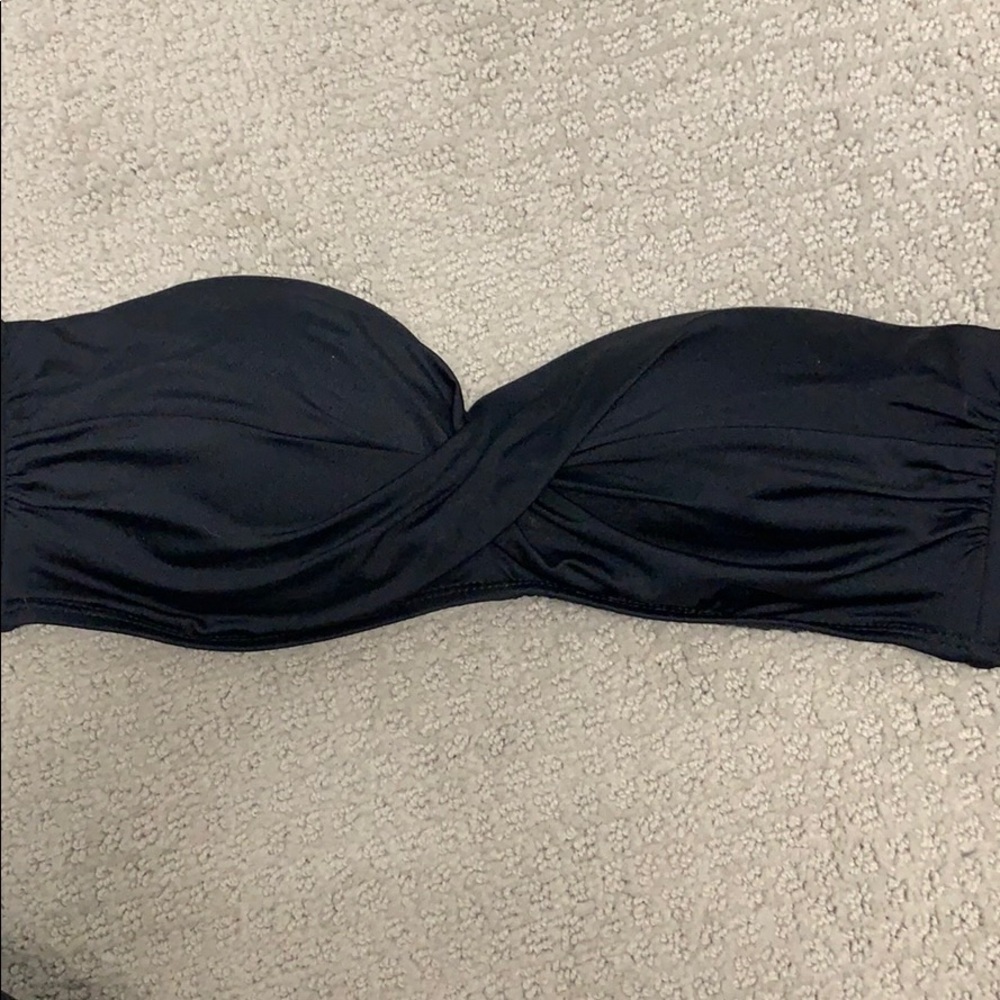 Black bikini top